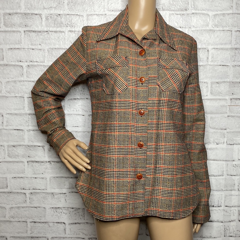 Lady Wrangler vintage plaid jacket